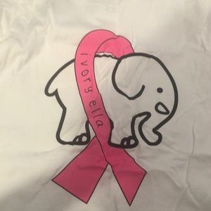 Ivory Ella Long-sleeve Breast Cancer Shirt